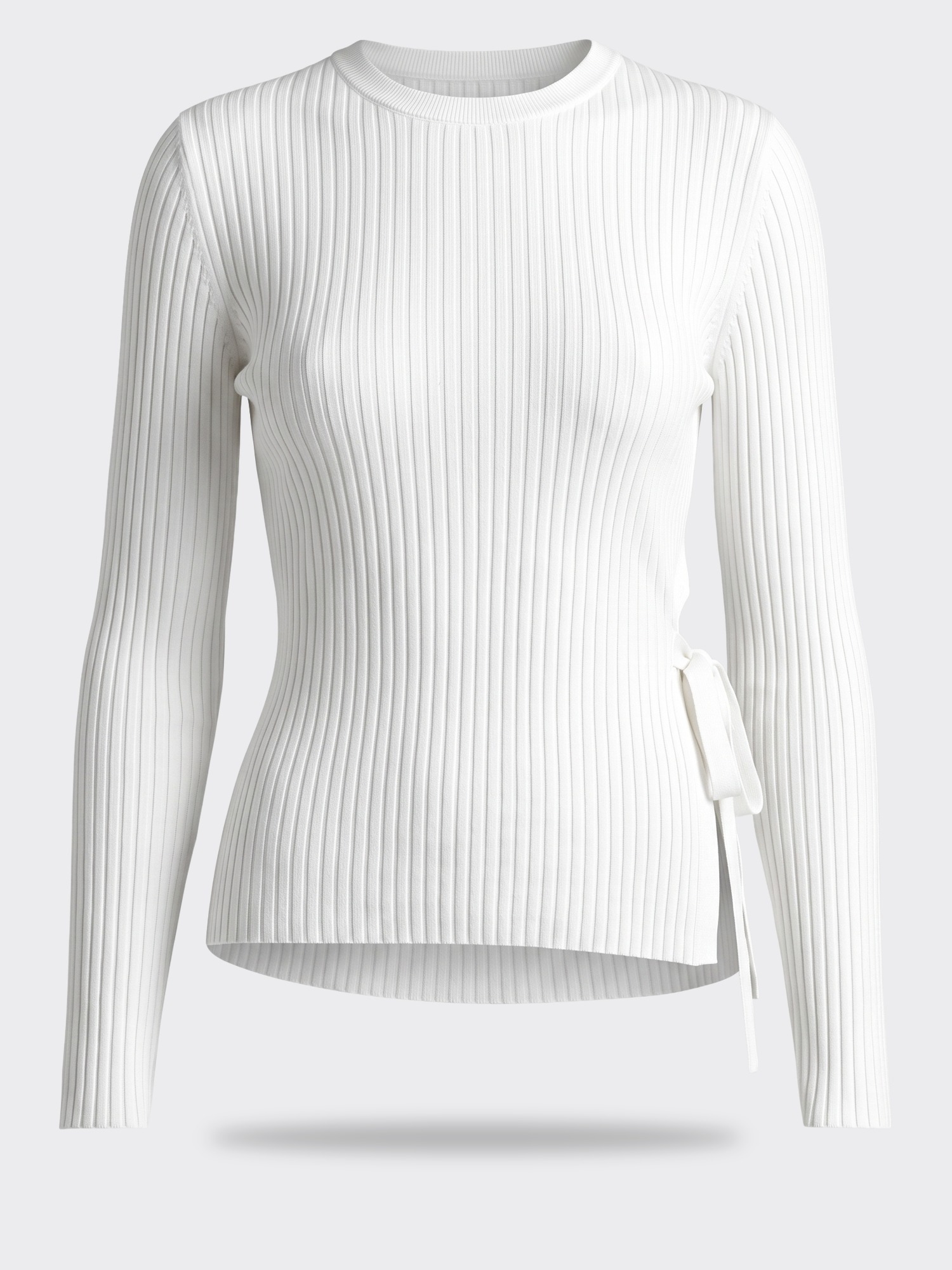 Active Basic LS Crew Rib Sweater