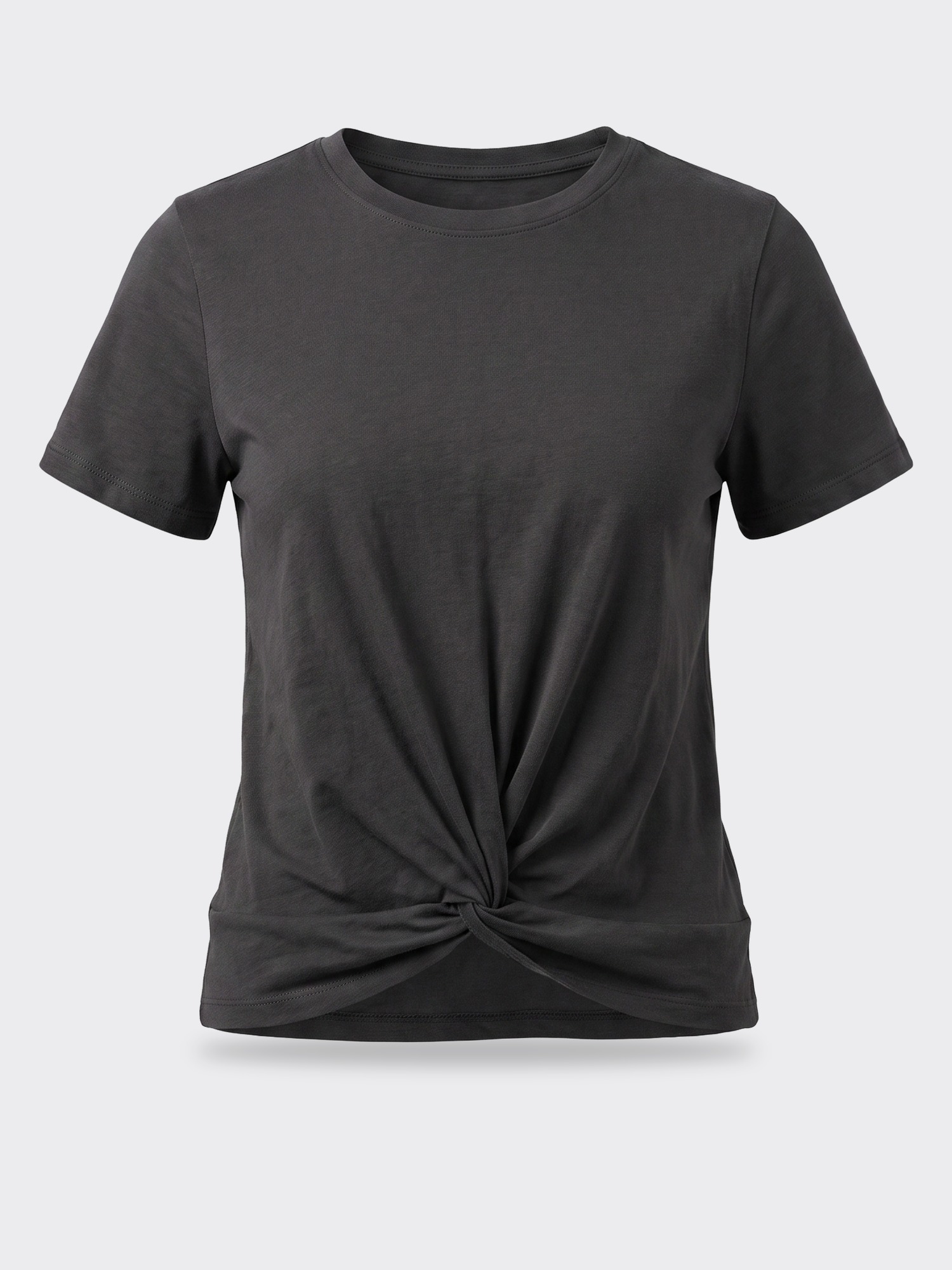 Bobi Knot SS Crew Crop #51E-61072