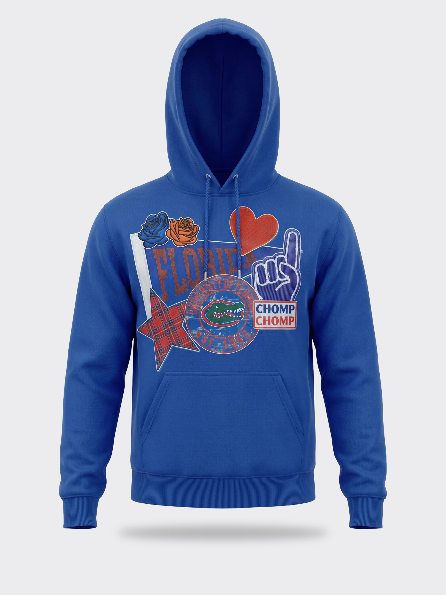 College Patch Sweatshirt