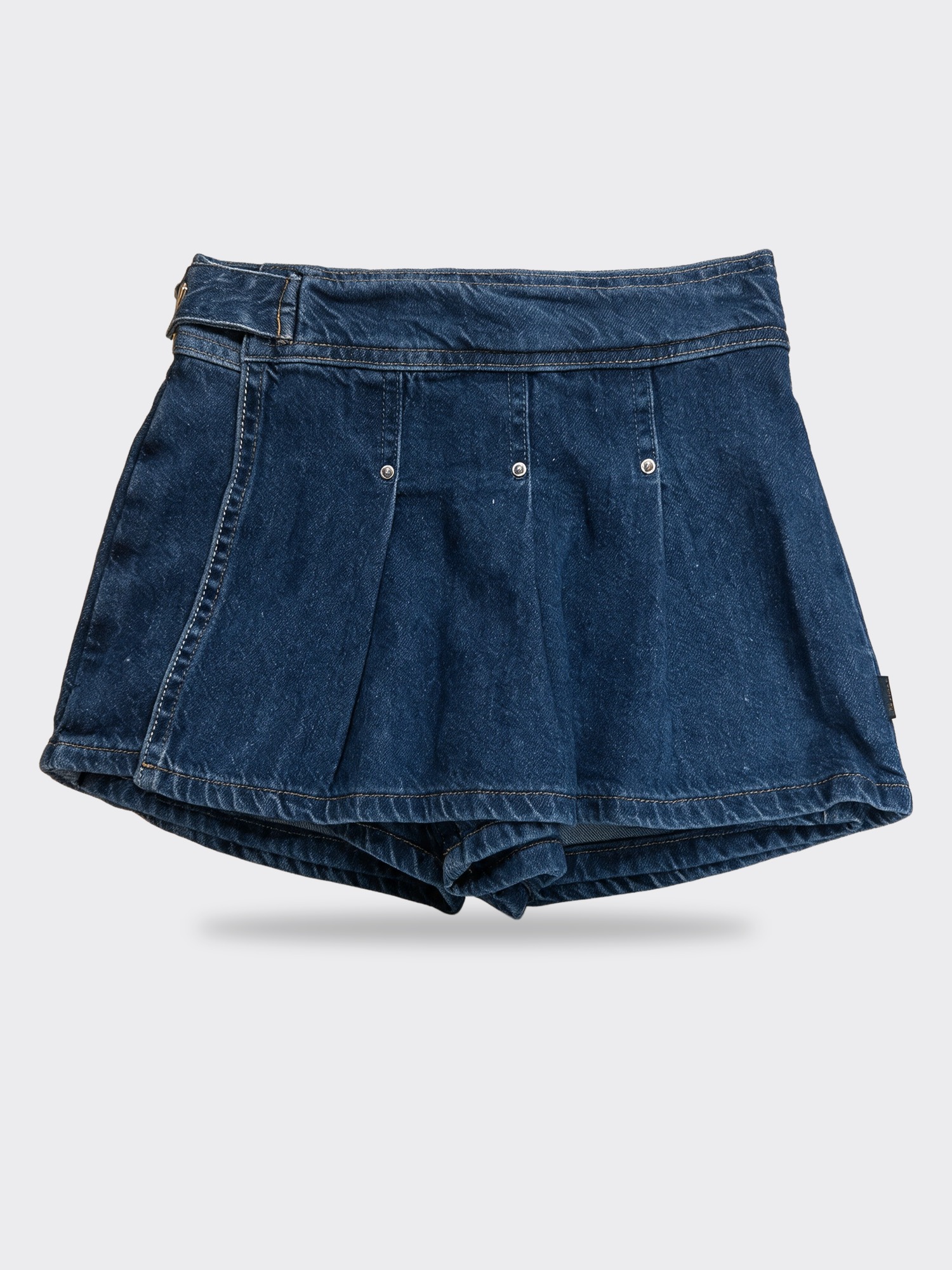 DL 1961 Denim Pleated Skort