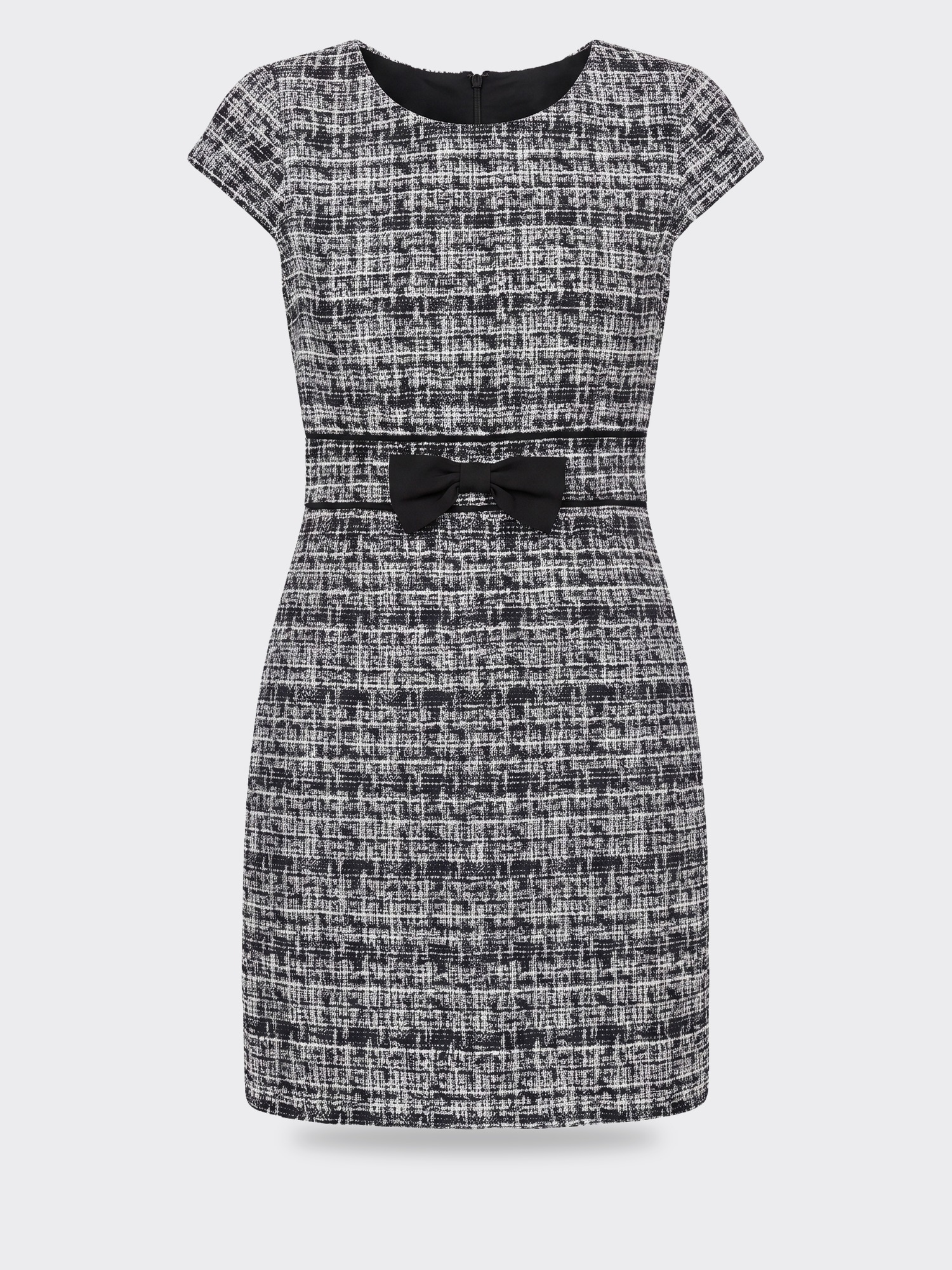 Flowers By Zoe Tweed Dress With Bow