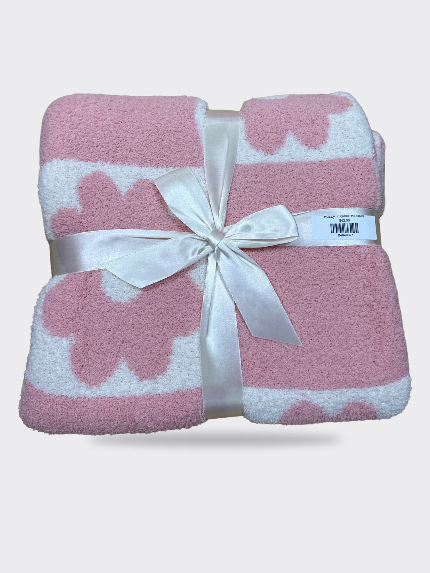 Fuzzy  Flower Blanket