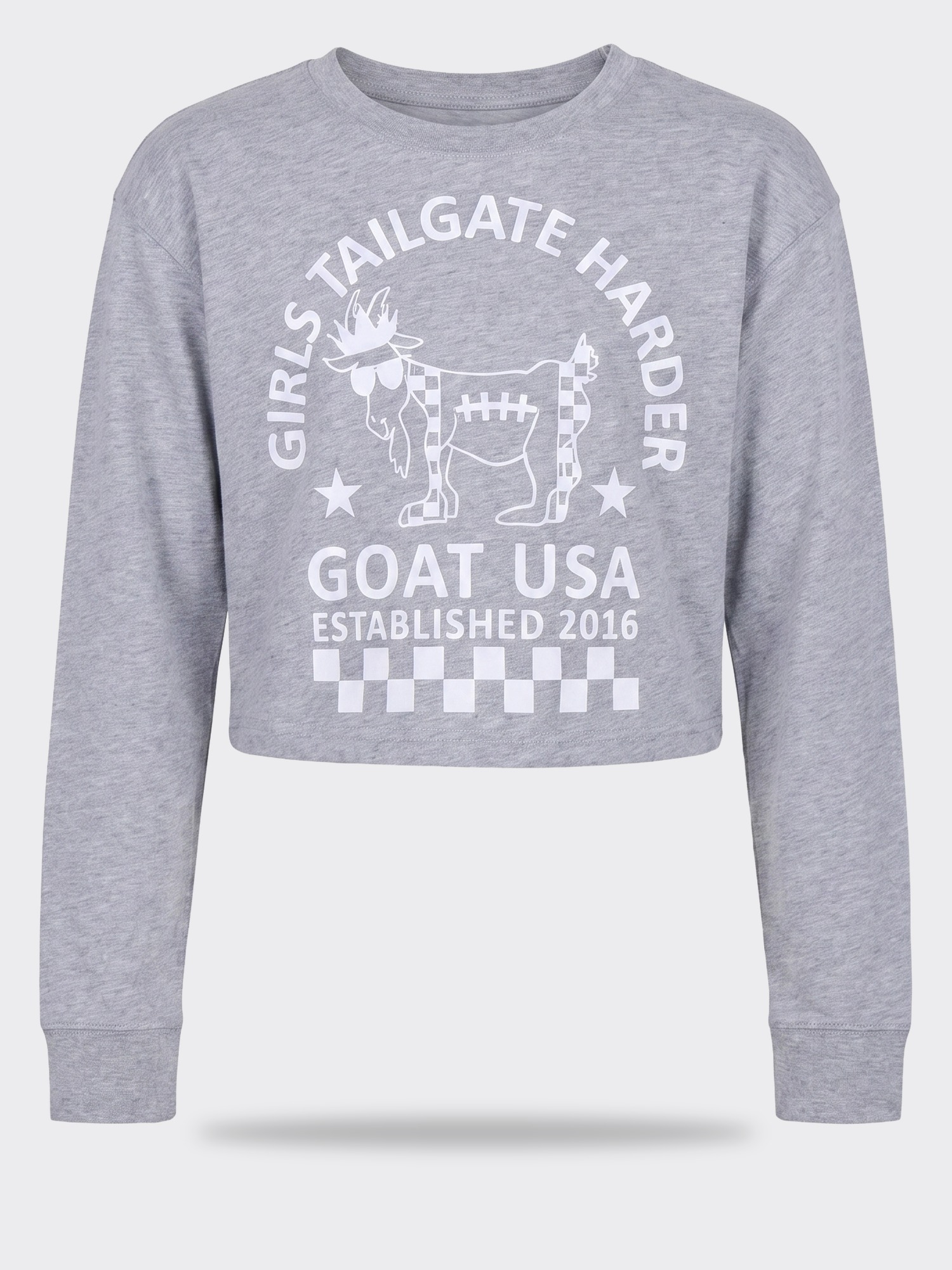 Girls' Game Day Crop Long Sleeve T-Shirt