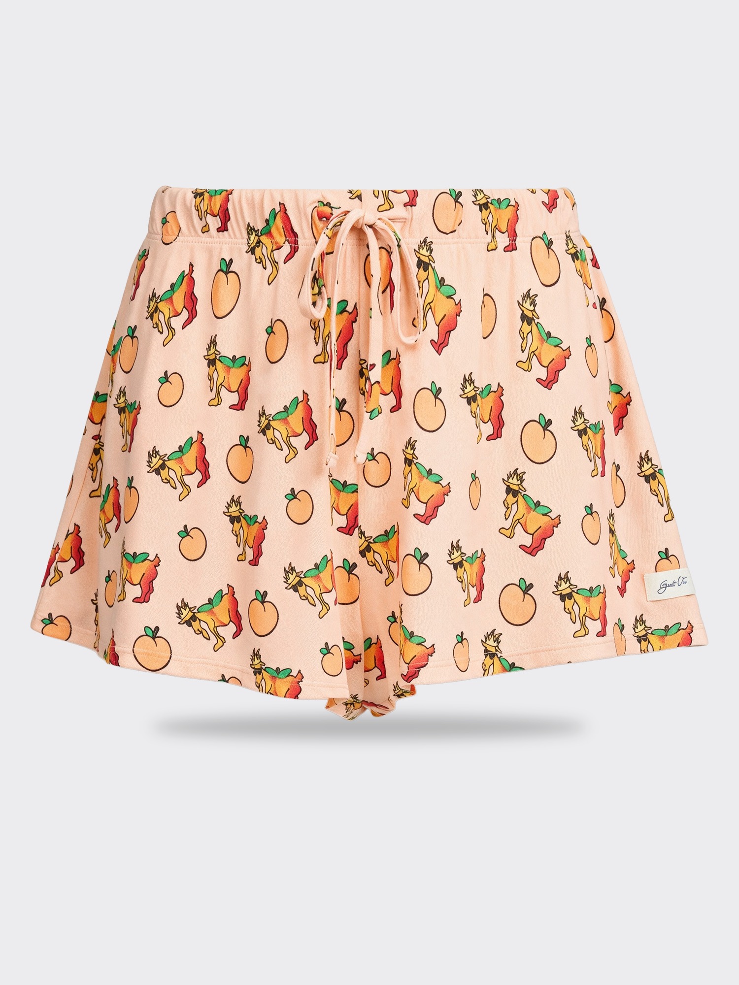 GOAT USA Girls' Peach Pajama Short
