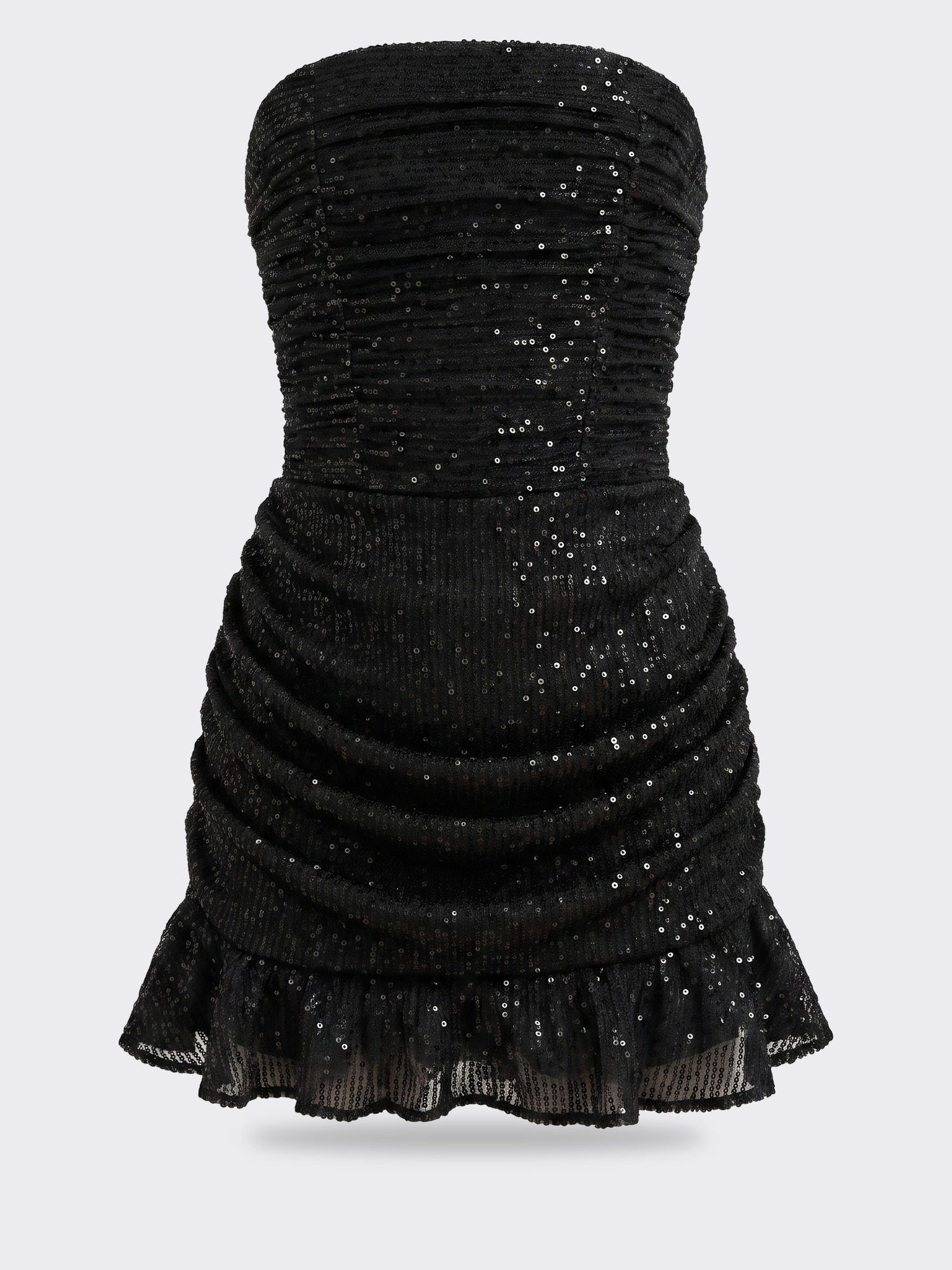 Gold Rush Ophelia Seq Ruffle Btm Dress