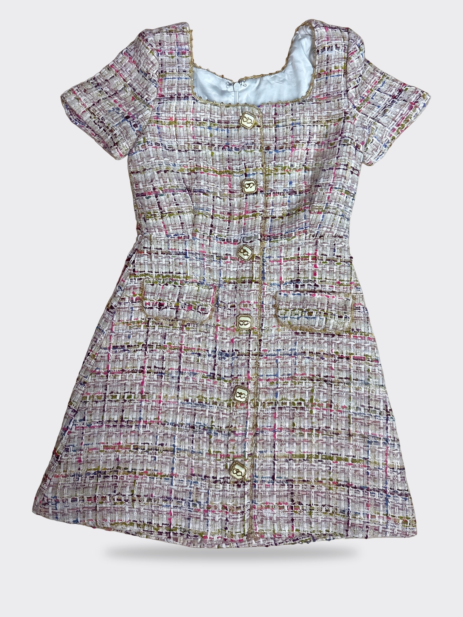 Katie J Anna Boucle Dress