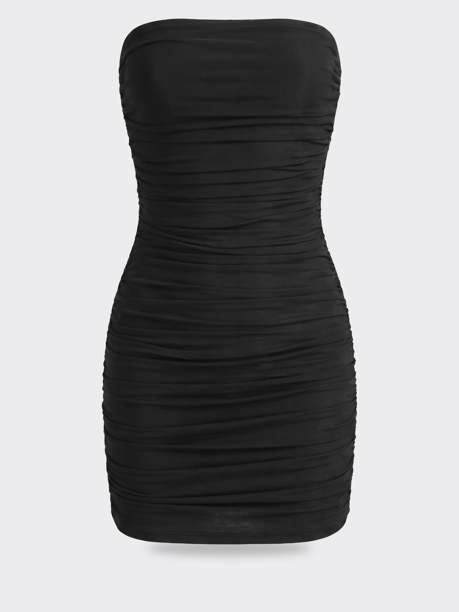 Katie J JR Strapless Rouch Dress  Pamela