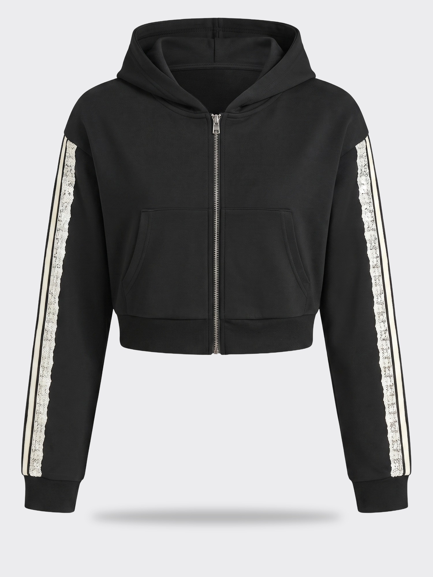 Katie J JR Tommy Lace Trim Sweatshirt