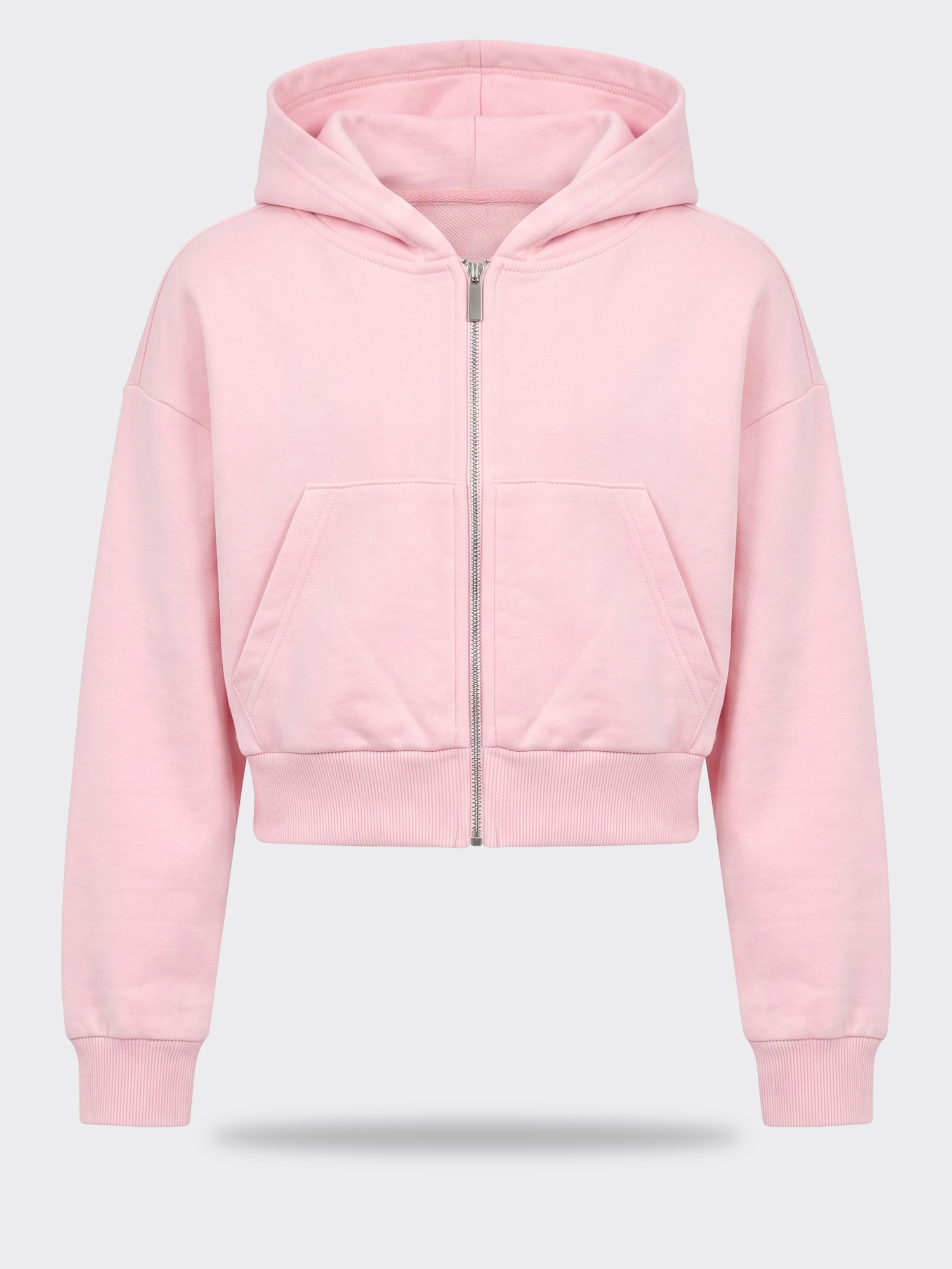 Katie J Tristan Zip Crop Sweatshirt
