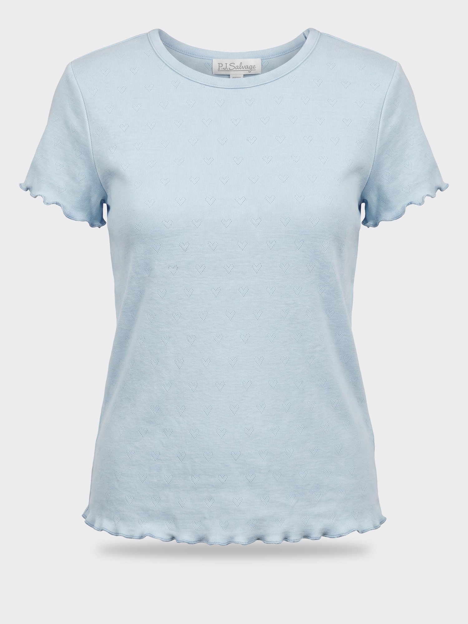 PJ Salvage Pointelle SS Tee