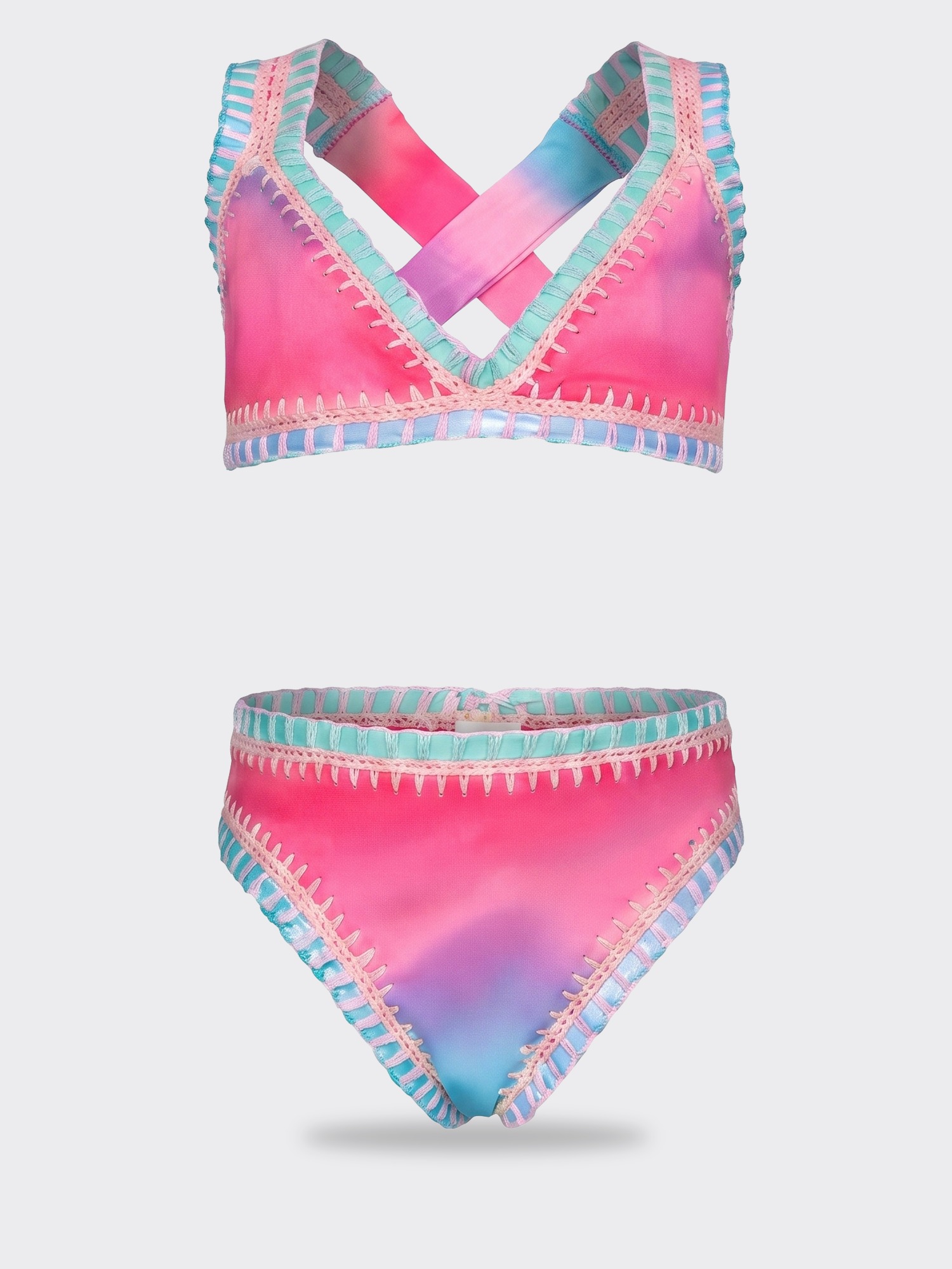 PQ Dreamy Rainbow Embroidered Bikini