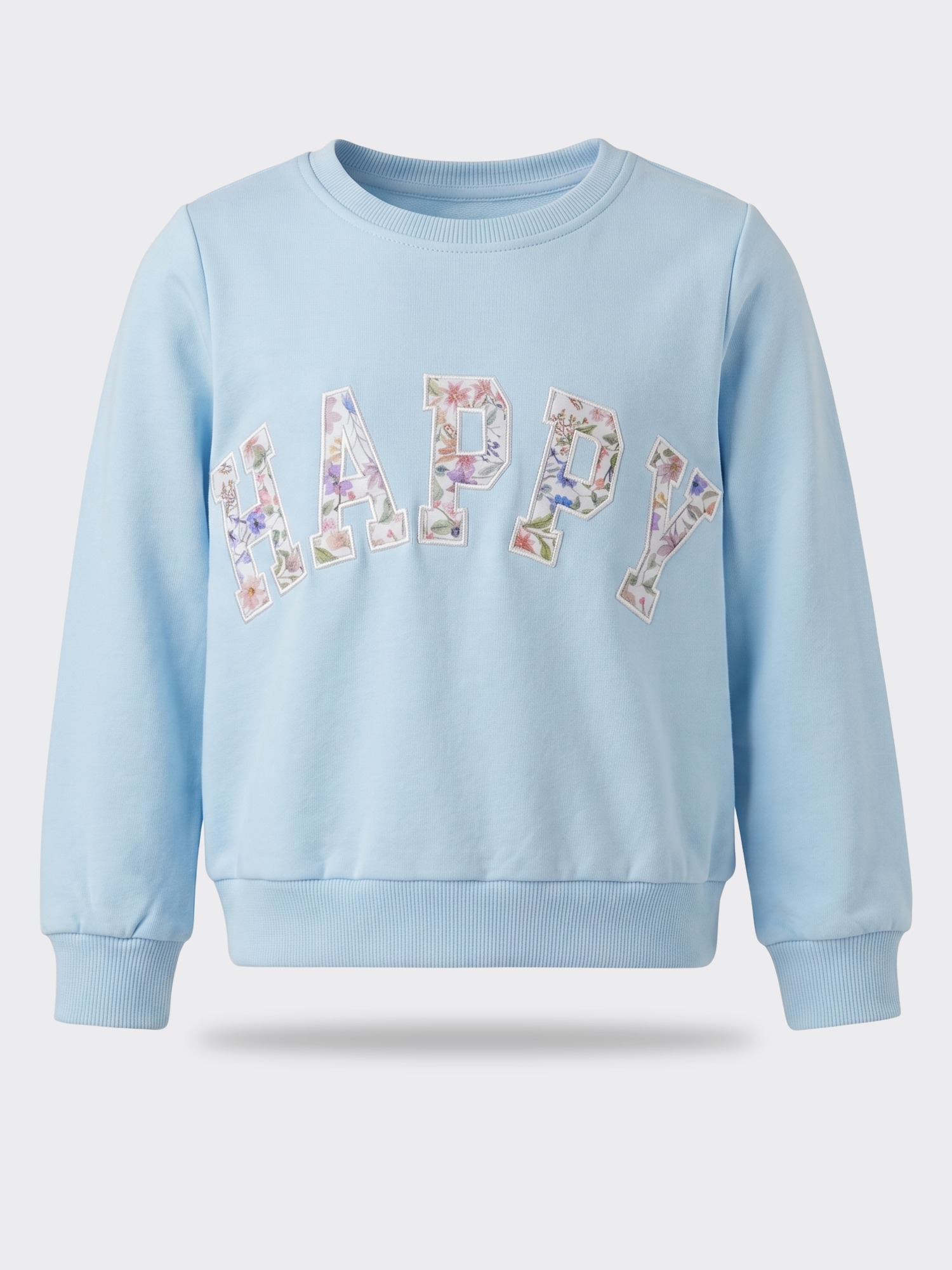 Tweenstyle Floral Happy Sweatshirt