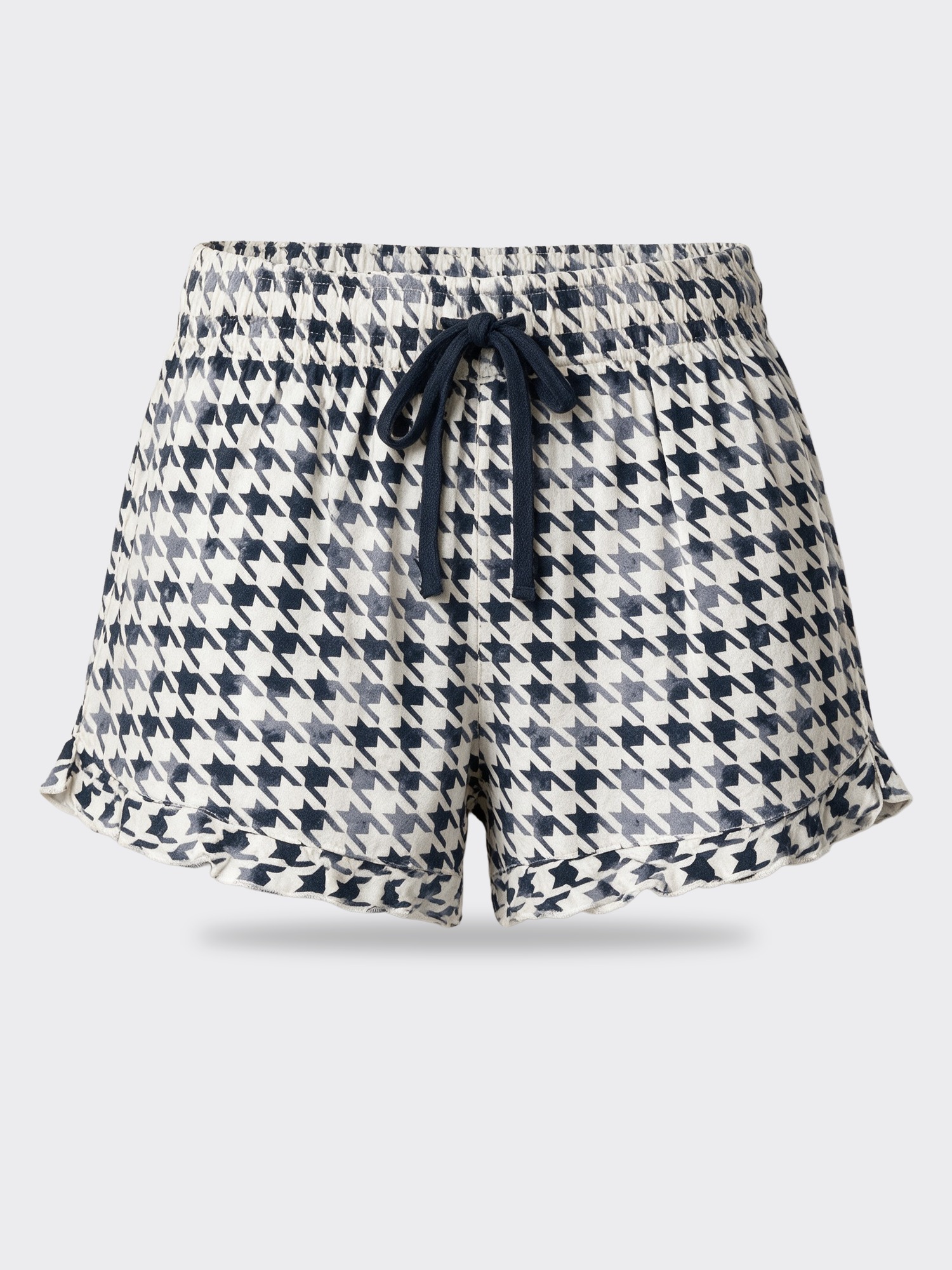 Z Supply Houndstooth Ruffle Short